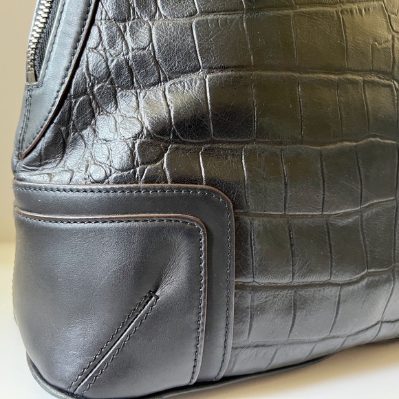 L.A.M.B. By Gwen Stefani Hemingford Satchel Black Vintage - Picture 11 of 16